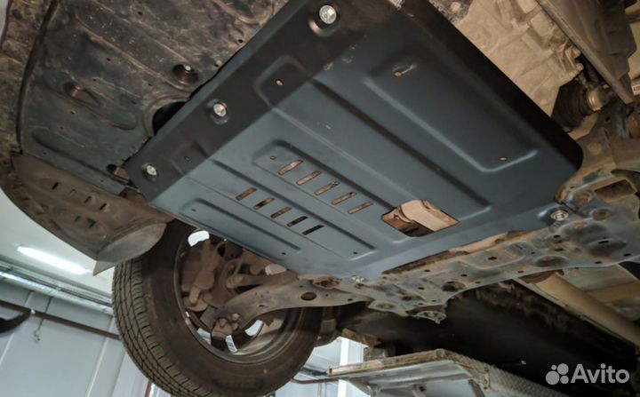 Установка защиты картера Kia K5 2015-2020