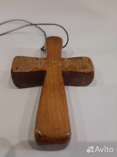 Крест деревянный