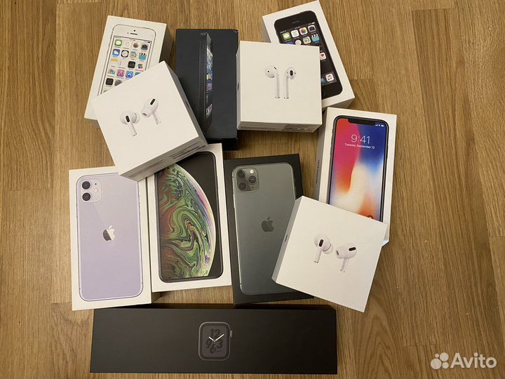 Коробки от apple