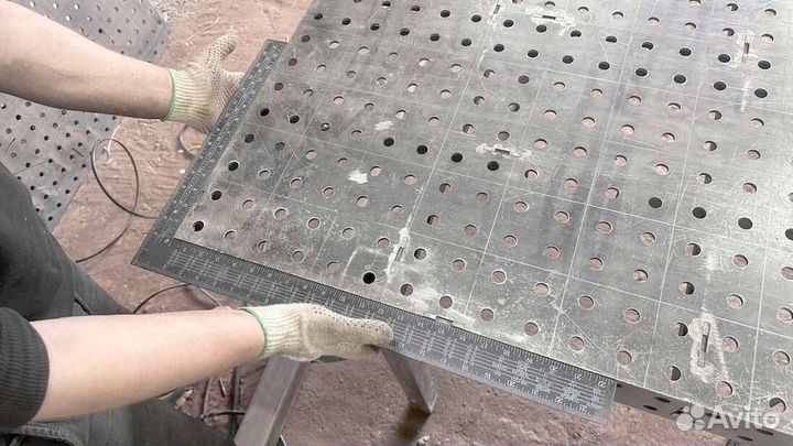 Сварочный стол сварщика 3D, Оснастка