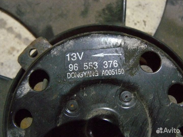 Вентилятор радиатора Шевроле Лачетти Chevrolet