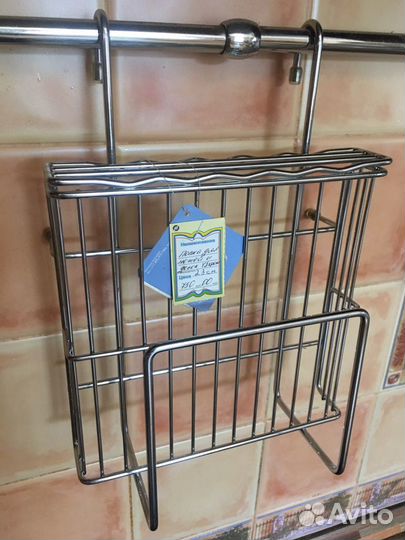 Кухонная полка на рейлинг