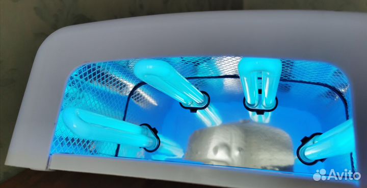 Уф Лампа для маникюра Mirage LP-818 и расходники