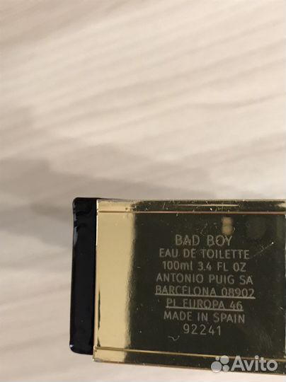 Carolina herrera Bad boy
