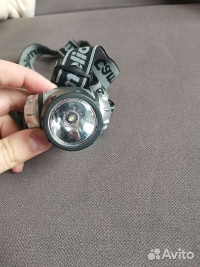 Налобный фонарь camelion