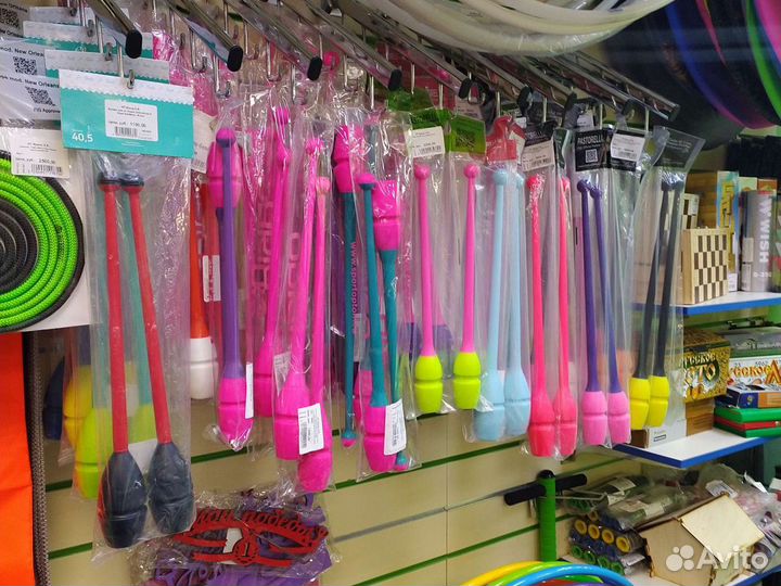 Булавы вставляющиеся для гимнастики