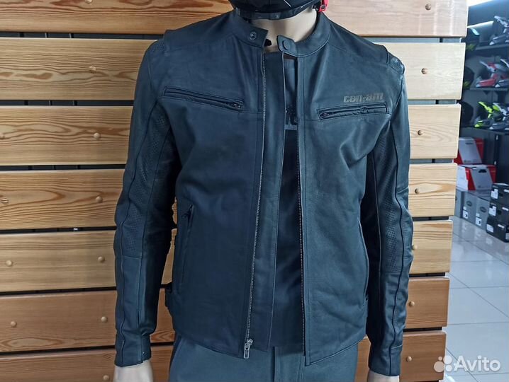 Кожанная мотокуртка CAN-AM Leather Jacket
