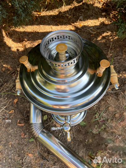 Дровяной самовар новый