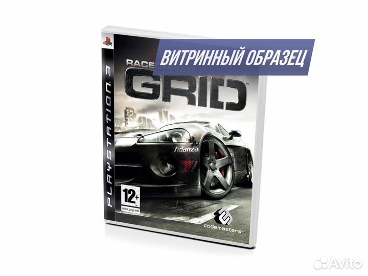 Grid Racedriver витринный образец, английский PS3
