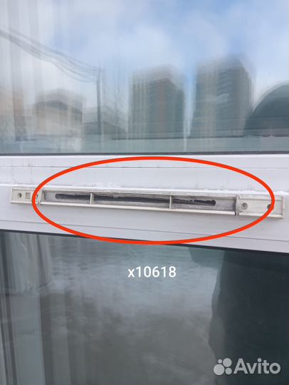 Пластиковое окно Б/У 1880(в) 1360 об х 1660(ш)