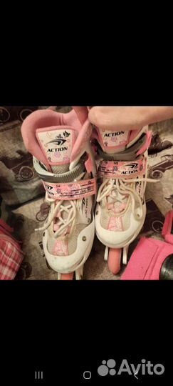 Детские ролики и защита