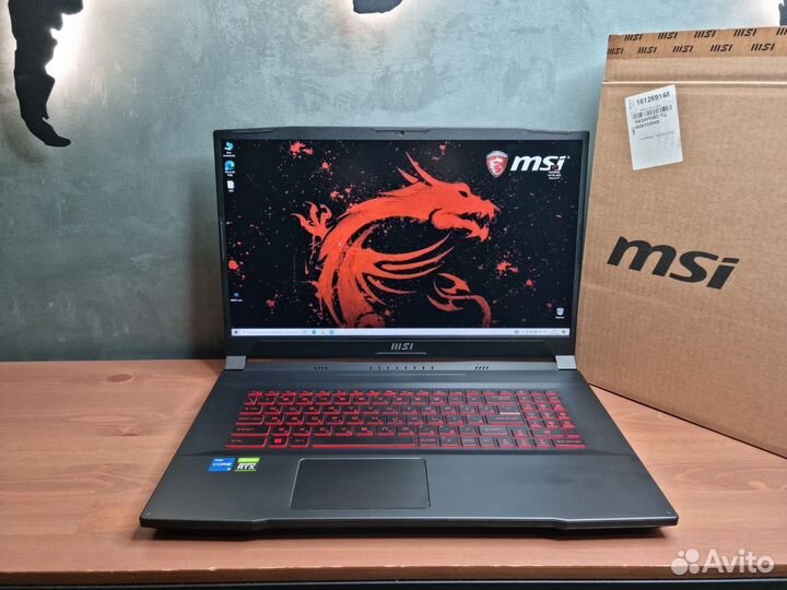 MSI Katana ips144hz 17,3