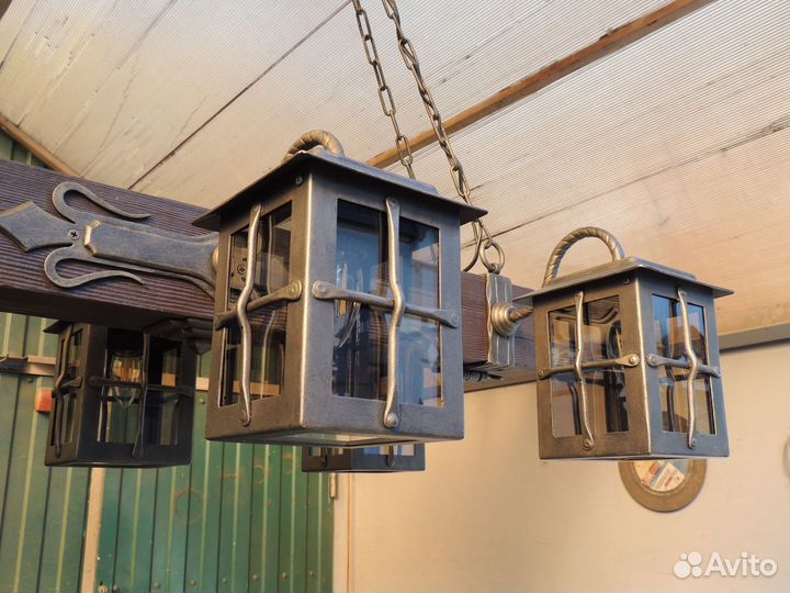 Люстра кованая 