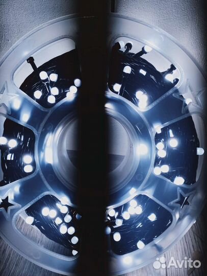 Уличная гирлянда светодиодная 50 метров