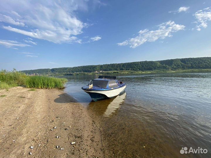 Катер ладога 2 с мотором Меркури 60 4х тактный