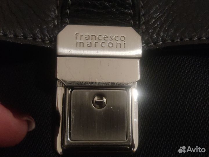 Мужской кожаный портфель бу