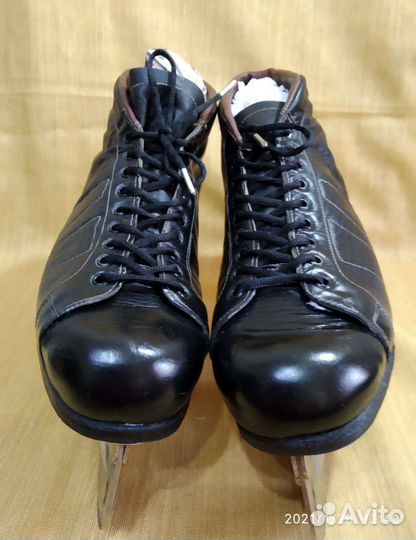 Коньки кожаные Динамо 39р