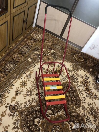 Детские зимние санки