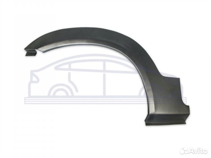 Кузовные арки Hyundai Terracan передняя