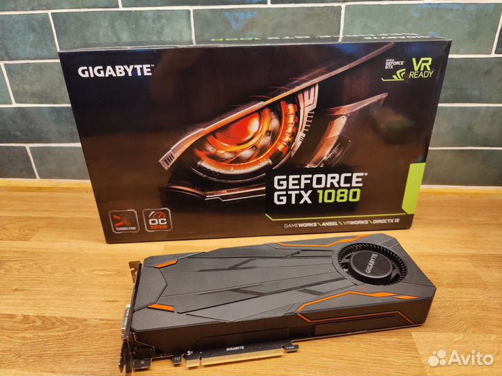 Gigabyte GeForce GTX 1080 Turbo OC 8 Gb