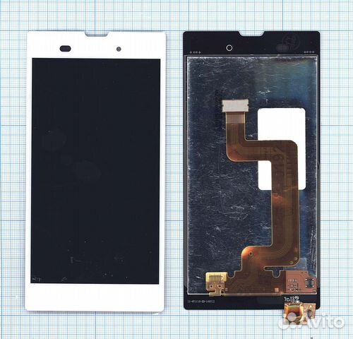 Дисплейный модуль для Sony Xperia T3 белый