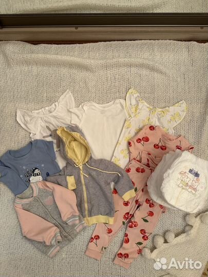 Детские вещи пакетом на 80-86