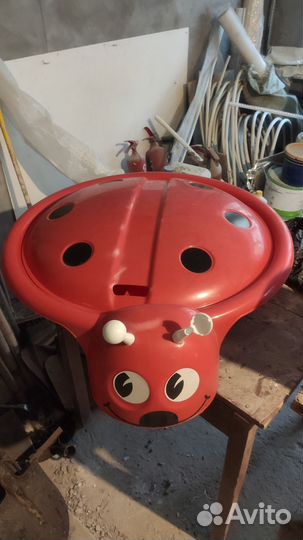 Песочница - бассейн с крышкой, пластиковая