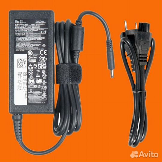 Блок питания для ноутбука Dell 19.5V 3.34A 65W, 4