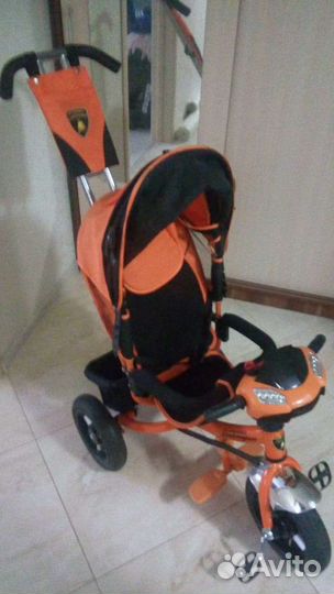 Детский велосипед б/у и детский самокат