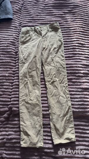 Вельветовые джинсы levis 511 29/34