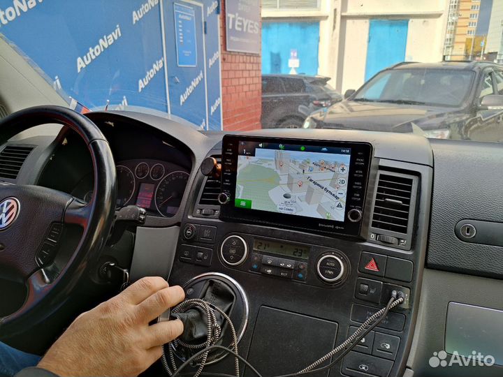 Android магнитола для VW Multivan T5, 8 дюймов