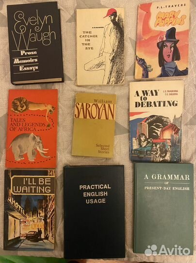 Книги на английском и французском языках