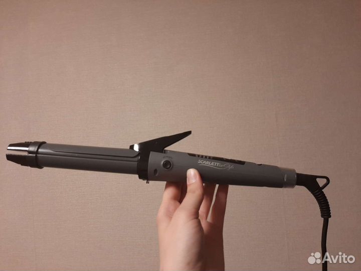 Плойка щипцы для волос scarlett top style 2 в 1