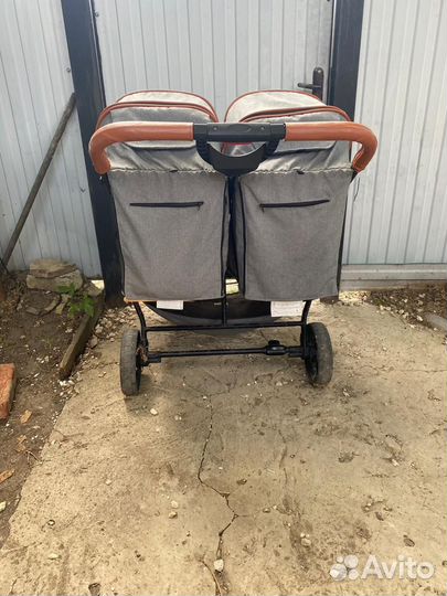 Прогулочная коляска для двойни бу