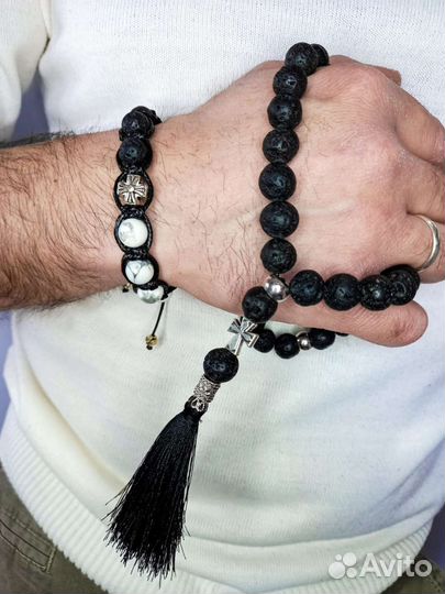 Чётки православные Magic Node из Лавы