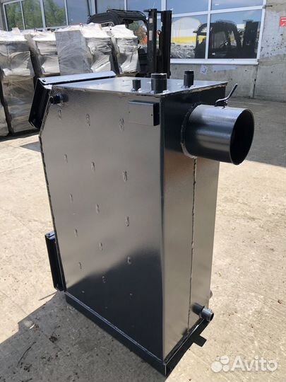 Твердотопливный котёл с увеличенной топкой