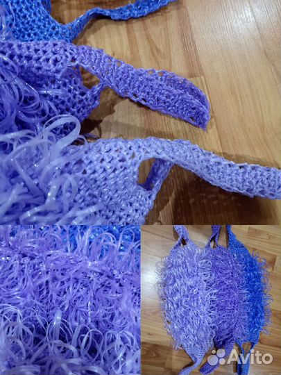 Мочалка ручной работы