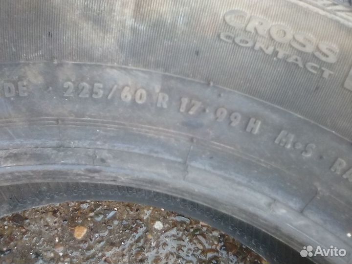 Continental CrossContact UHP E 225/60 R17