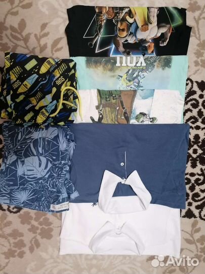 Вещи пакетом на мальчика размер 140 146