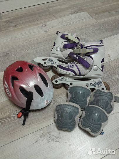 Детские ролики и защита