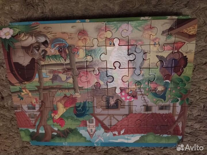 Пазлы крупные