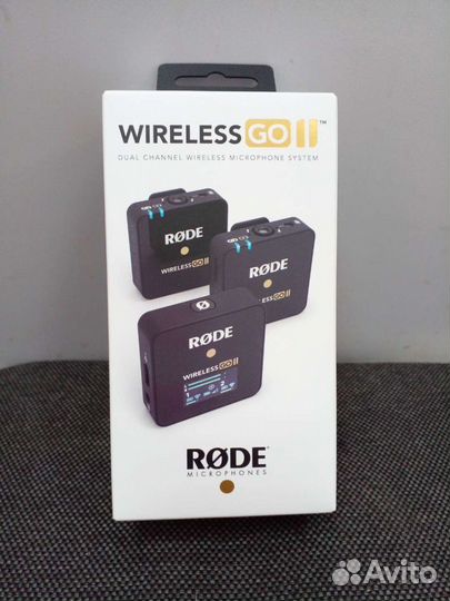 Беспроводная система Rode Wireless GO II