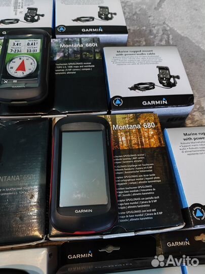 Навигаторы Garmin Montana 600 серии новые и б.у