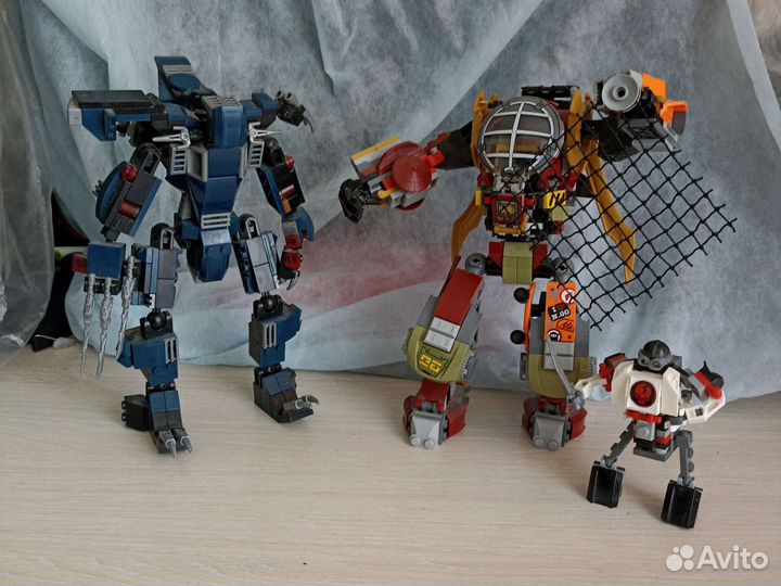 Роботы лего ниндзяго