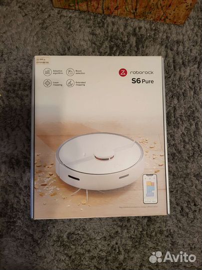 Робот пылесос xiaomi roborock s6 pure