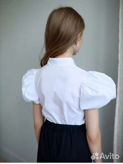 Новая школьная блузка для девочки