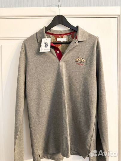 Us polo assn поло с длинными руковами