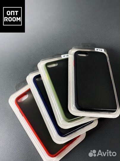 Матовый чехол iPhone 7/8
