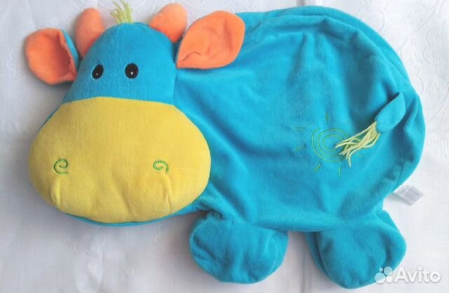 Текстильная кукла и корова(пижамница)