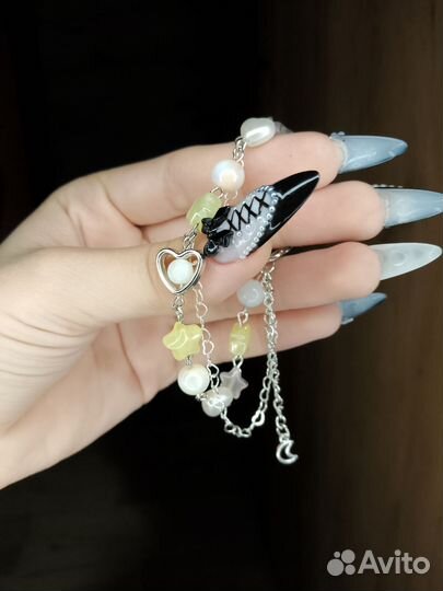 Парные браслеты из бусин